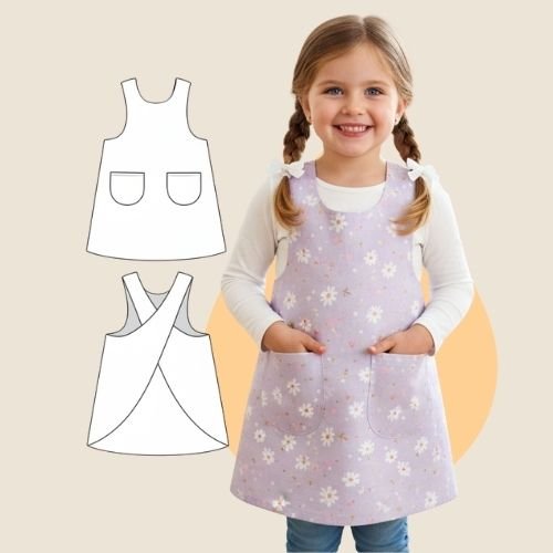 Kids Cross Back Apron
