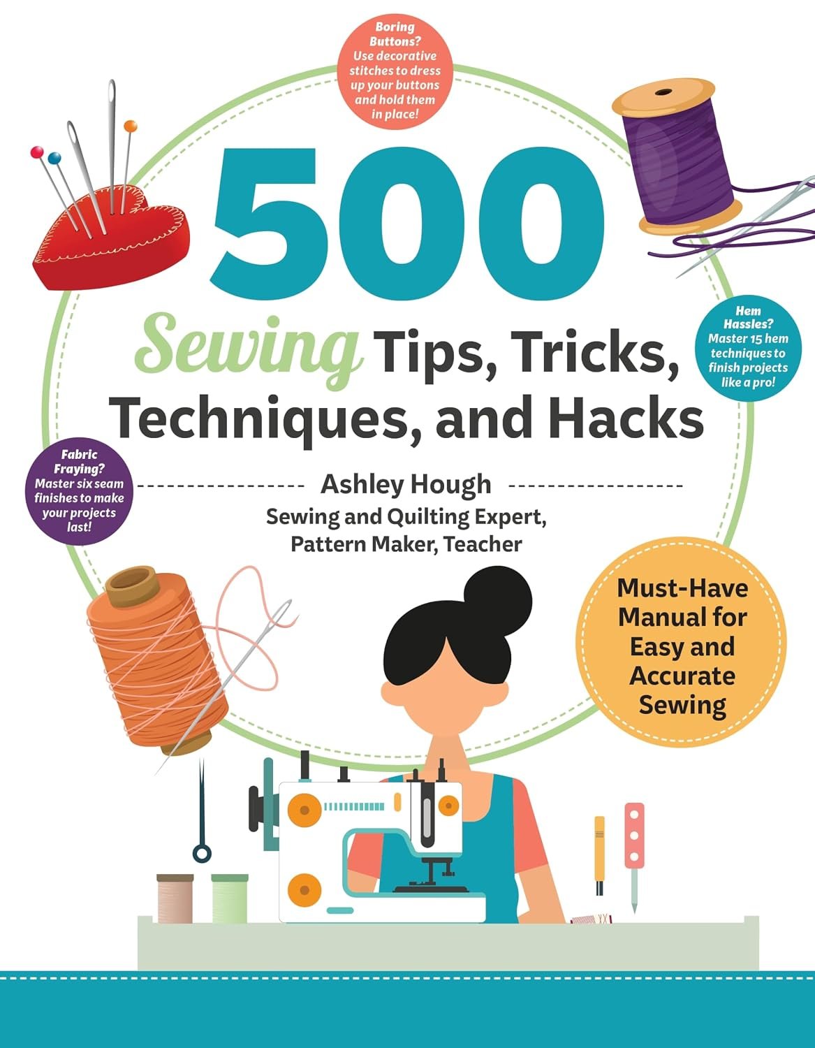 500 Sewing Techniques Book
