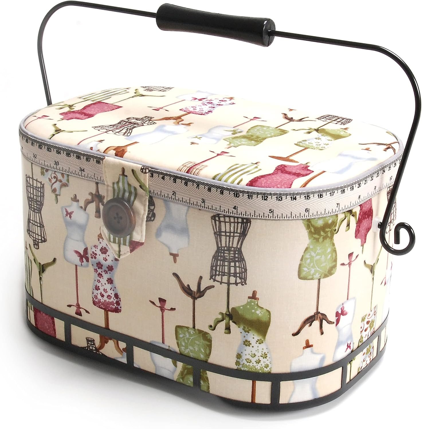 Dritz Large Oval Sewing Basket