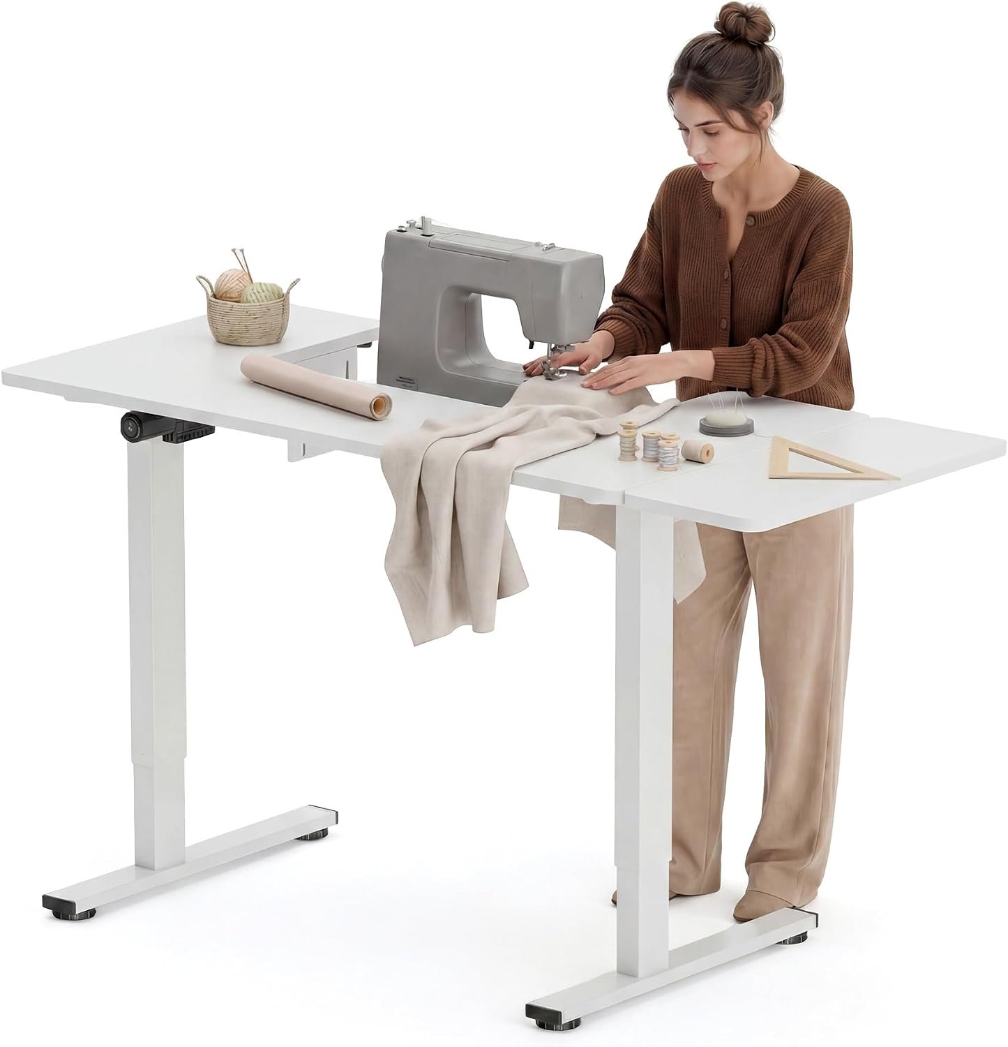 Height Adjustable Sewing Workstation