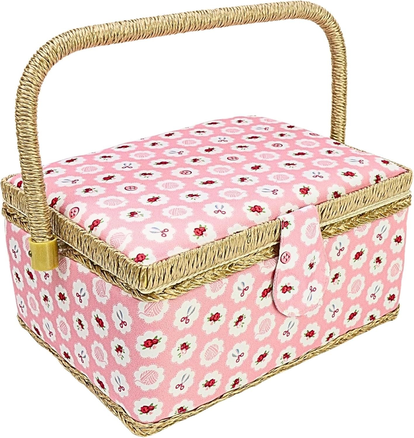 Sewing Basket with Accessories