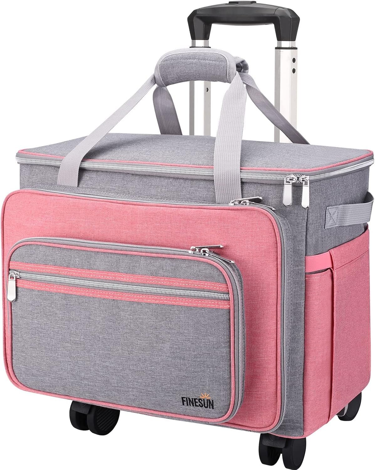 Sewing Machine Case with Wheels