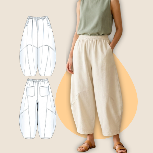 Barrel Leg Pants