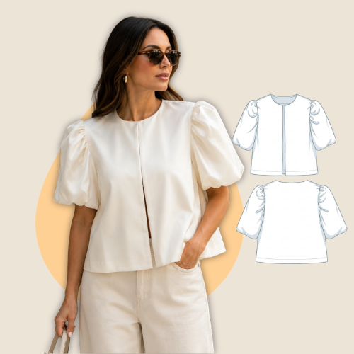 Puff Sleeve Blouse