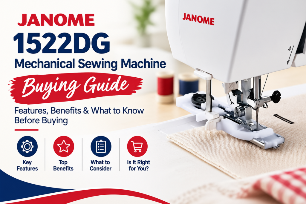 Janome 1522DG Mechanical Sewing Machine
