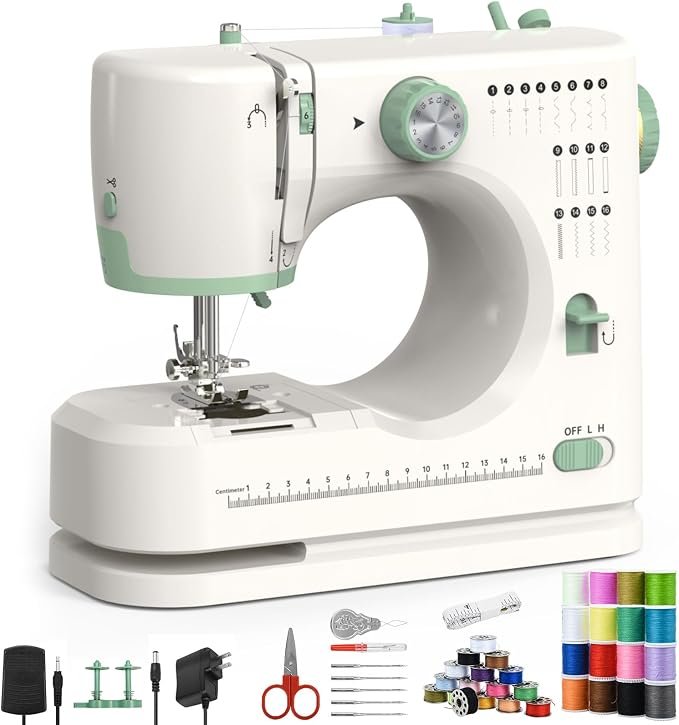 Portable Double Needle Sewing Machine