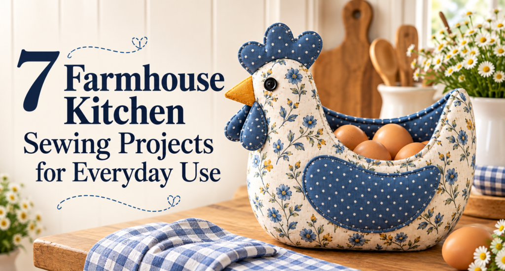 Farmhouse Kitchen Sewing Projects