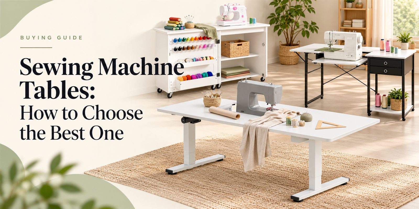 Sewing Machine Tables
